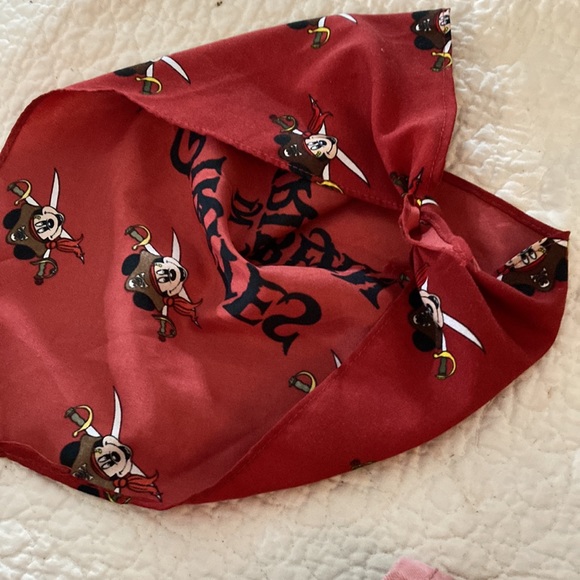 5/$25 Pirates of Caribbean Mickey Mouse bandanna - Picture 2 of 3